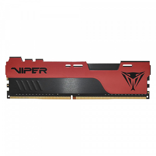 Memória Patriot Viper Elite II, 16GB, 2666MHz, DDR4, CL16, Para Desktop, Preto E Vermelho - PVE248G266C6