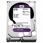 HD WD SATA 3,5´ Purple Surveillance 6TB IntelliPower 64MB Cache SATA 6.0Gb-s - WD60PURZ