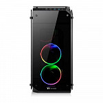 Gabinete Gamer Thermaltake View 71 RGB, Full Tower, Com 3 Fans, Vidro Temperado, Black, Sem Fonte, CA-1I7-00F1WN-01