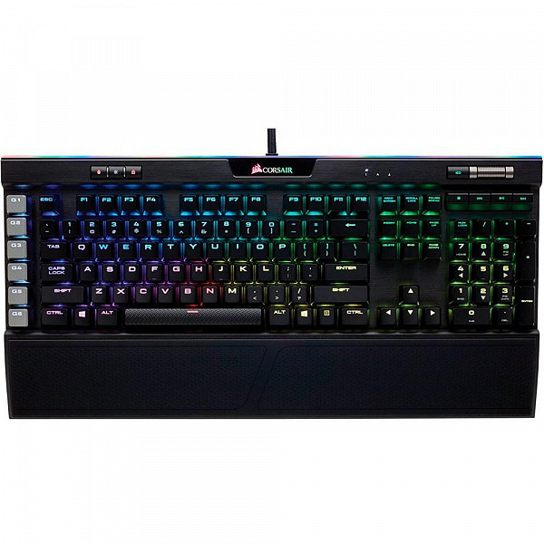 Teclado Mecânico Gamer Corsair K95, RGB, Switch Cherry MX Speed, ABNT2 - CH-9127014-BR