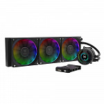 Water Cooler Gamdias Chione P3-360U, ARGB, 360mm, Display LCD, Intel-AMD