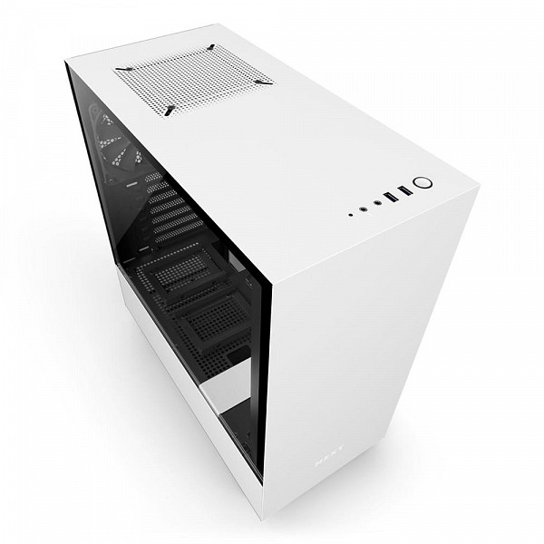Gabinete NZXT H500 Branco CA-H500B-W1