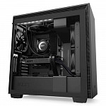 Gabinete Gamer NZXT H710i, Mid Tower, Com 4 Fans, Vidro Temperado, Black, S-Fonte, CA-H710I-B1