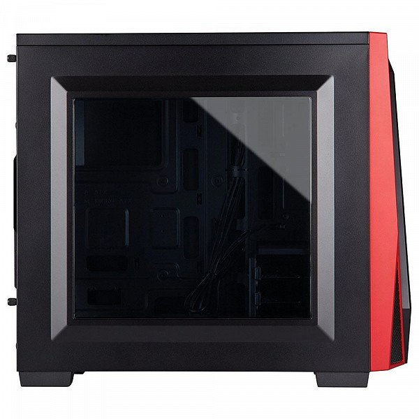 Gabinete Corsair Carbide Series SPEC-04 Mid Tower CC-9011107-WW Preto e Vermelho