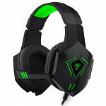 Headset Gamer T-Dagger Rocky, Drivers 50mm, Preto e Verde - T-RGH206