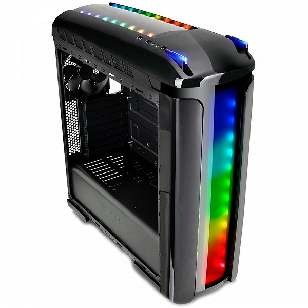 Gabinete Thermaltake Versa C22 RGB BLACK-SPCC-FULL Window - CA-1G9-00M1WN-00