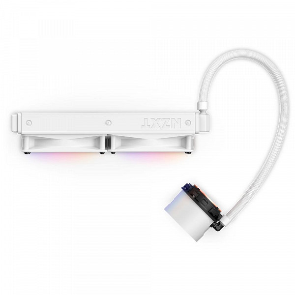 Water Cooler NZXT Kraken 240 RGB, 240mm, Intel e AMD, Branco - RL-KR240-W1