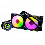 Water Cooler Lian Li Galahad II Trinity SL-INF, RGB 240mm, Intel-AMD, Black, Compatível Com LGA 1700, GA2T24INB