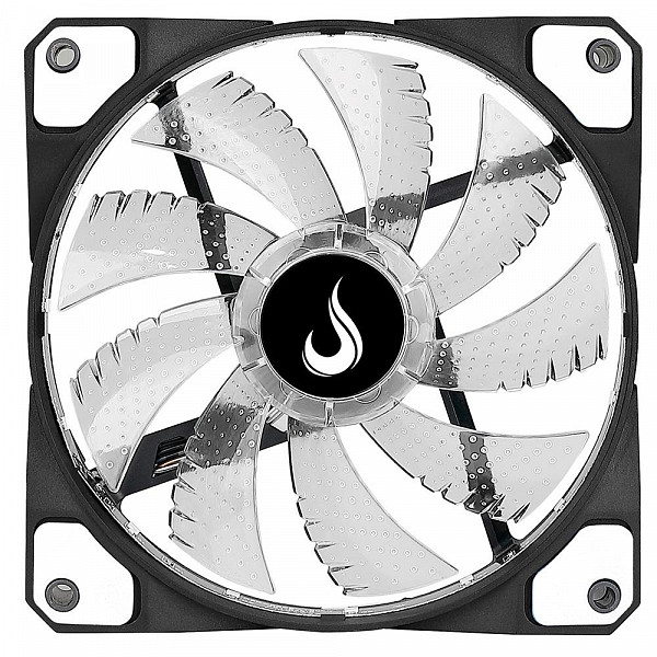 Cooler FAN Rise Mode Wind W1, 120mm, LED Branco - RM-WN-01-BW