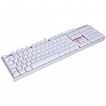 Teclado Mecânico Gamer Redragon Mitra Lunar K551W, Switch Azul, ABNT2, Branco