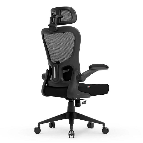 Cadeira de Escritório Ergonômica DT3 Vita Headrest, Até 110Kg, Mesh Spandex, Preto - 14228-7
