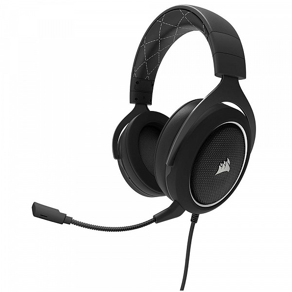 Headset Gamer Corsair 7.1 USB WHITE HS60