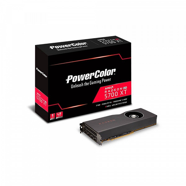Placa de Video PowerColor AMD Radeon RX5700 XT 8GB 1A1-G00318800G