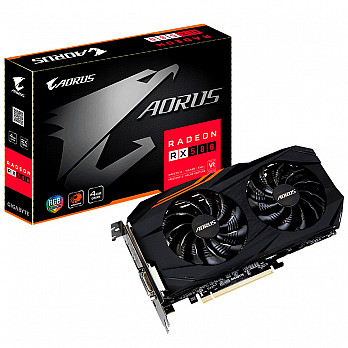 Placa de Vídeo Vga Amd Gigabyte Radeon Rx 580 4gb Aorus Gddr5 GV-RX580AORUS-4GD