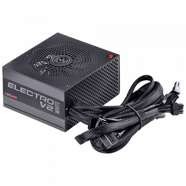 Fonte Atx 400w Real Electro V2 Series 80 Plus White