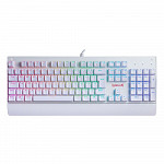 Teclado Mecanico Redragon Kala Branco RGB Switch Azul, K557W-RGB PT-BLUE