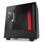 Gabinete NZXT H500 Vermelho CA-H500B-BR