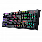 Teclado Gamer Redragon Surara PRO, RGB, Preto, Switch Óptico Azul