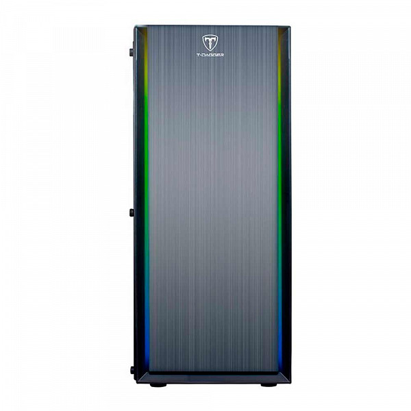 Gabinete Gamer T-Dagger Rumble Lateral Acrilico Preto, T-TGC270
