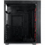 Gabinete Gamer Redragon Thundercracker, Mid Tower, Com 3 Fans RGB, Vidro Temperado, Black, S-Fonte, GC-605