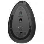 Mouse Logitech MX Vertical Sem Fio Recarregável Tecnologia Flow Unifying Cinza 4000DPI - 910-005447