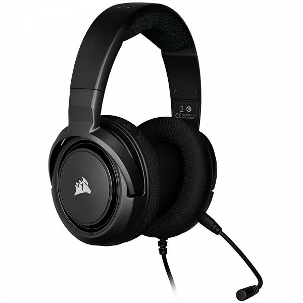 Headset Gamer Corsair HS35 Stereo, Drivers 50mm, Carbon - CA-9011195-NA