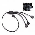Cooler FAN Lian Li Bora Lite Black, 120mm, RGB - BR LITE 120-3 BLACK