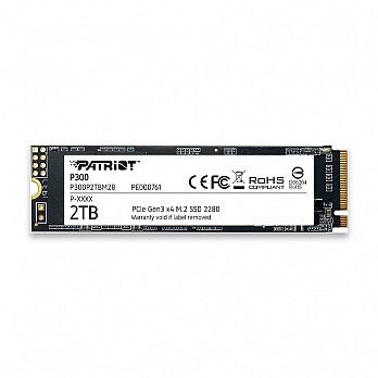 SSD Patriot 2TB P300, M.2 2280, Pcie Gen3x4 NVMe 1.3 - P300p2tbm28