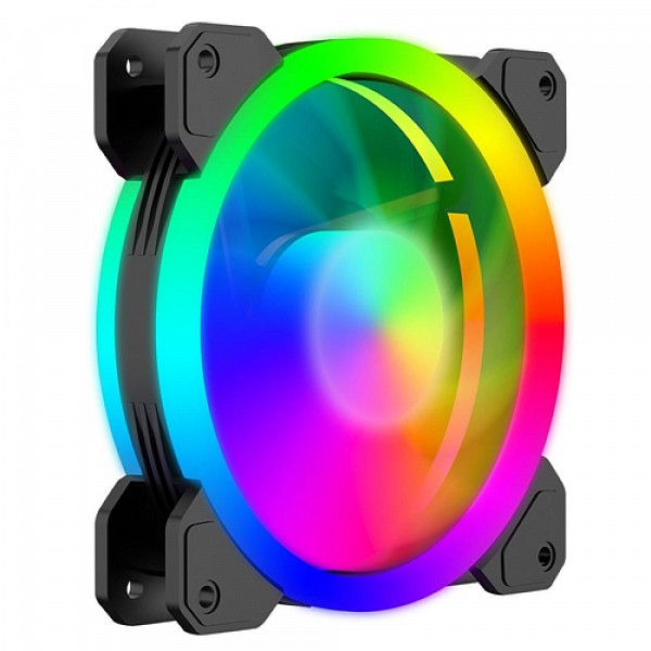 Kit - Com 3 Fans T-dagger 120x25Mm, RGB, Preto - T-TGF513