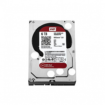 HD WD SATA 3,5´ RED NAS 6TB 5400RPM 64MB Cache SATA 6.0Gb-s - WD60EFRX
