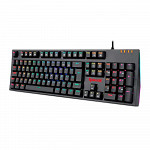 Teclado Mecânico Redragon K592RGB-Pro, Amsa-Pro, Switch Azul