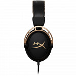 Headset Gamer HyperX Cloud Alpha Gold, Drivers 50mm, Preto e Dourado - HX-HSCA-GD/NAP
