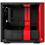Gabinete NZXT H200, ITX, Vermelho - CA-H200B-BR