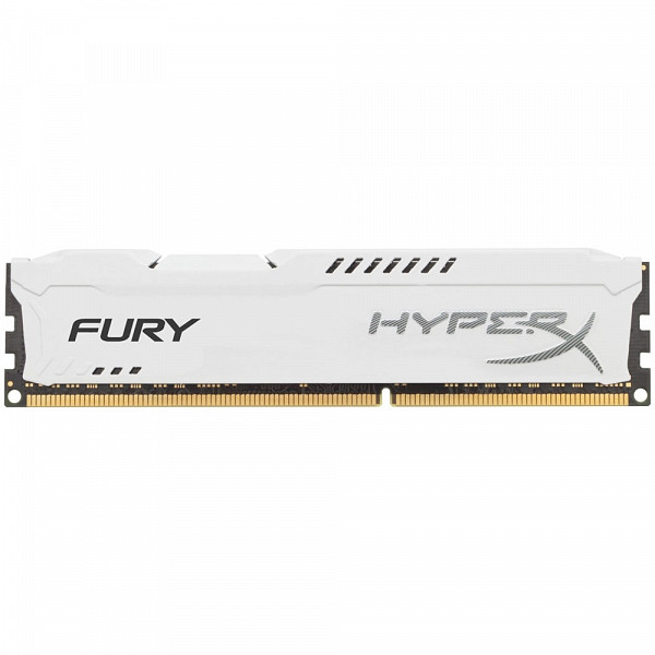 Memória Kingston HyperX FURY 4GB 1866Mhz DDR3 CL10 White - HX318C10FW-4