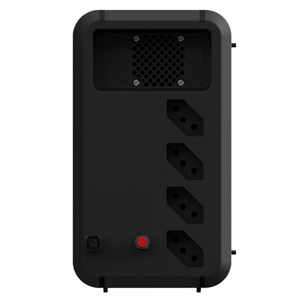 Nobreak Intelbras ATTIV 700VA, Semi senoidal, Bivolt, 4 Tomadas de Saída, Preto - 4822203