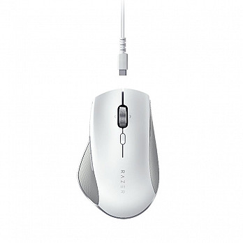 Mouse Sem Fio Gamer Razer Pro Click, Bluetooth, Optical Switch, 8 Botões, 16000DPI, Mercury White - RZ01-02990100-R3U1