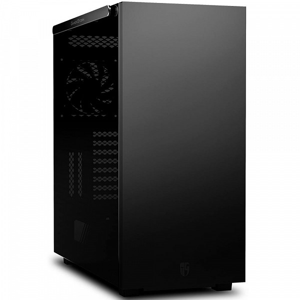 Gabinete Gamer Deepcool Macube 550, Mid Tower, com FAN, Lateral em Vidro - GS-ATX-MACUBE550-BKG0P