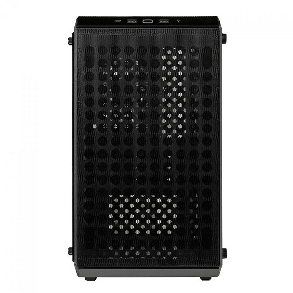 Gabinete Gamer Cooler Master Q300L V2, Mini Tower, Black, Sem Fonte, Com 1 Fan, Q300LV2-KGNN-S00
