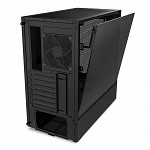 Gabinete NZXT H5 Flow, Mid Tower, RGB, ATX, Lateral e Frontal em Vidro Temperado, 2x Cooler Fan, Preto - CC-H51FB-01