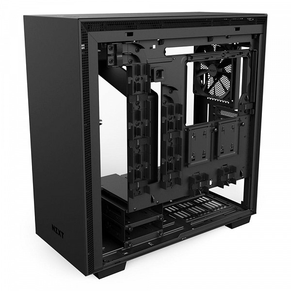 Gabinete NZXT H700, com FAN, Lateral em Vidro, Preto - CA-H700B-B1