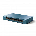 Switch 08 Portas Tp-link Ls108g Gigabit 10/100/1000mbps