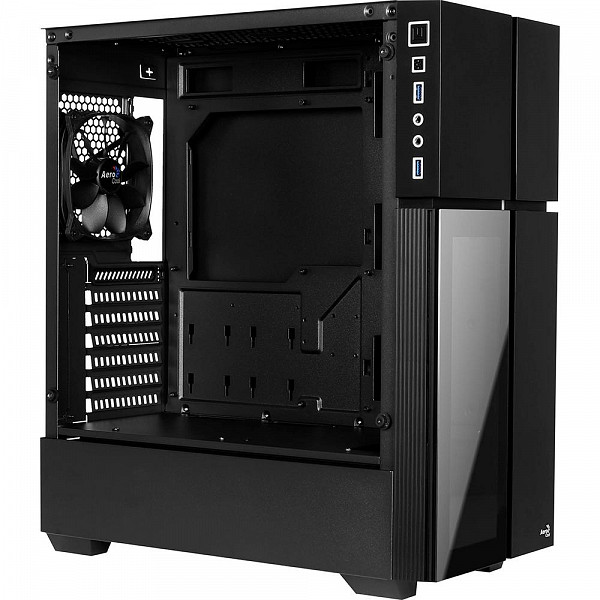 Gabinete Gamer Aerocool Playa, Mid Tower, RGB, 1 Cooler, Lateral e Frontal em Vidro