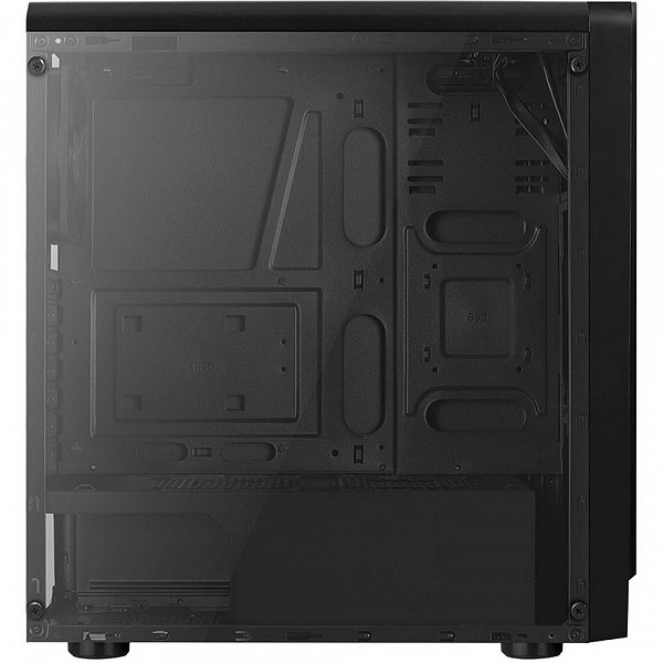Gabinete Gamer Aerocool Rift Mid Tower, RGB, com FAN, Lateral em Acrílico - 67548