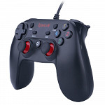 Controle Redragon Saturn PC/PS3 Preto Fosco/Vermelho - G807