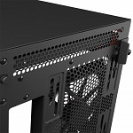 Gabinete Gamer NZXT H710, Mid Tower, com FAN, Lateral em Vidro, Preto/Vermelho - CA-H710B-BR