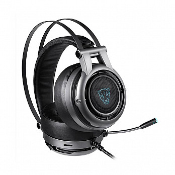 Headset Motospeed H18, LED, 7.1, Drivers 50mm, Cinza - H18