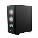 Gabinete Gamer MSI MAG Forge 112R, Mid Tower, Black, Sem Fonte, Com 4 Fans