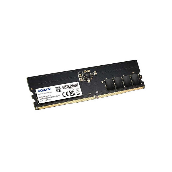Memoria Adata, 16GB (1x16GB), DDR5, 4800MHz, C40 AD5U480016G-S