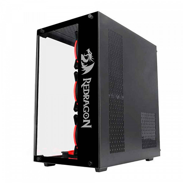 Gabinete Gamer Redragon Wideload Preto GC-802-1
