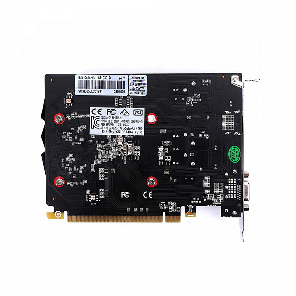 Placa de Vídeo Colorful GeForce GT 1030, 2GB, SDDR4, 64Bit, GT1030 2G V4-V